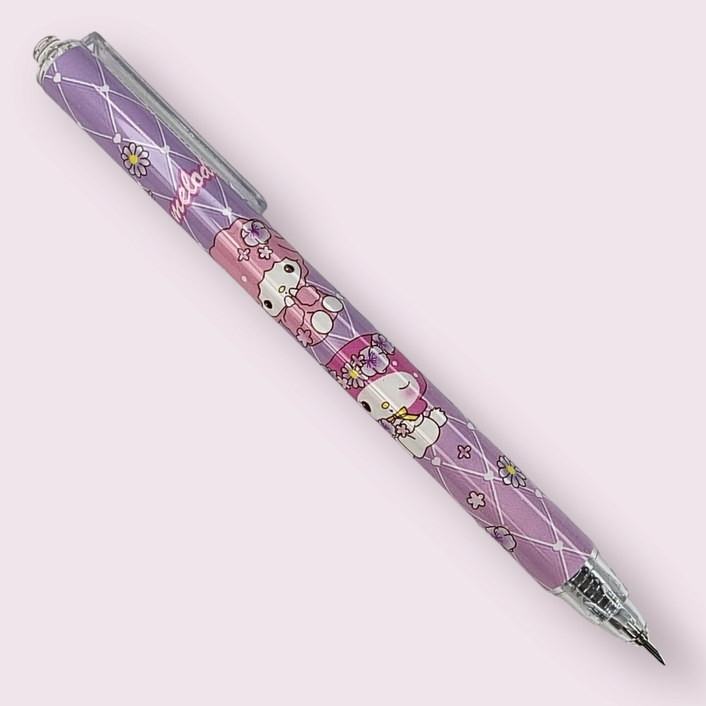 My Melody & Piano Purple Knife Pen