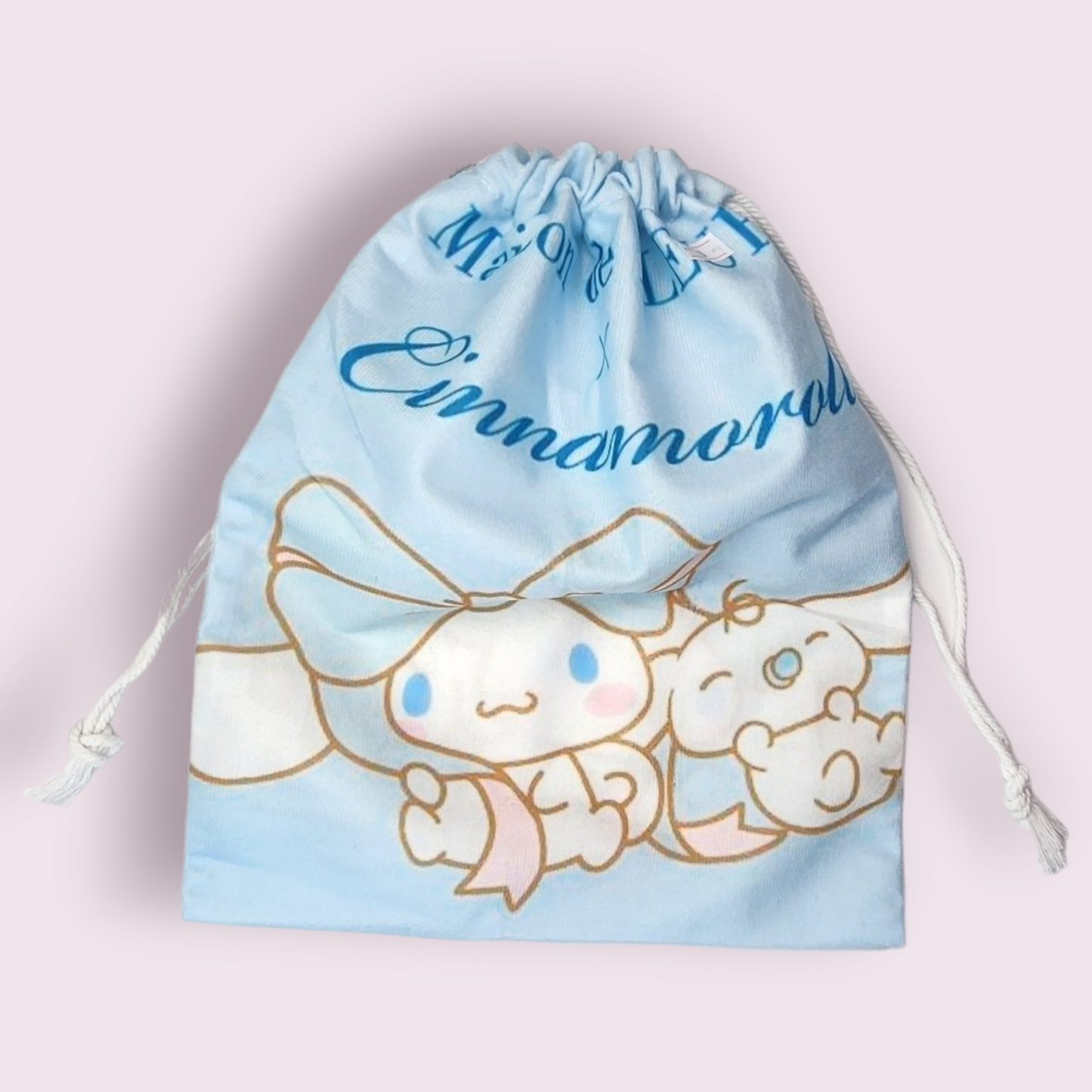 Medium Cinnamoroll & Milk Soft Drawstring Bag