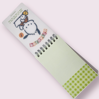 Pochacco Lined Spiral Notepad