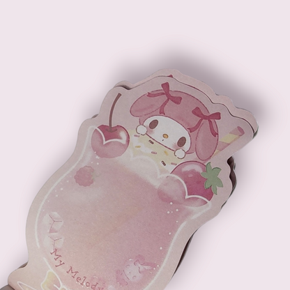 My Melody Soda Memo Note Pad