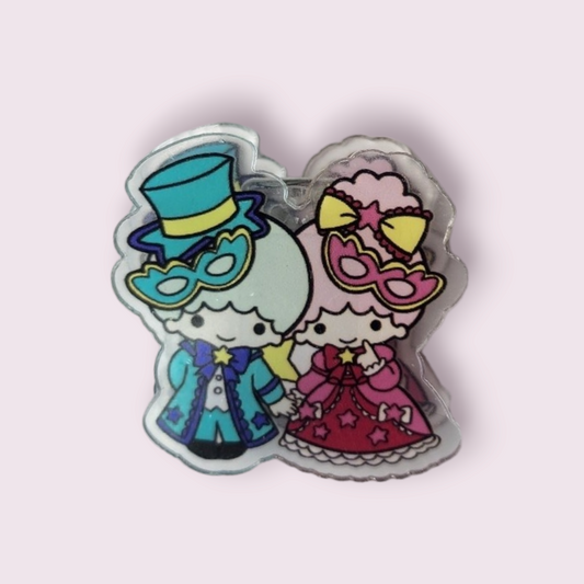 Little Twin Stars Masquerade Paper Clip