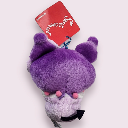 Kuromi Blueberry Plush Keychain