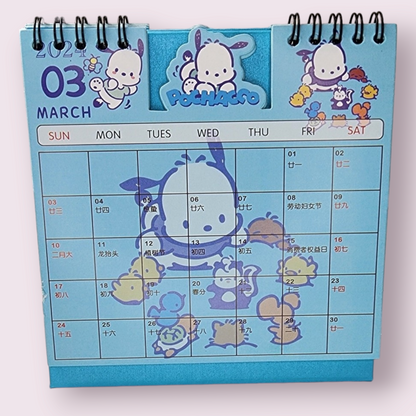 Pochacco Sand Castle 2024 Calendar