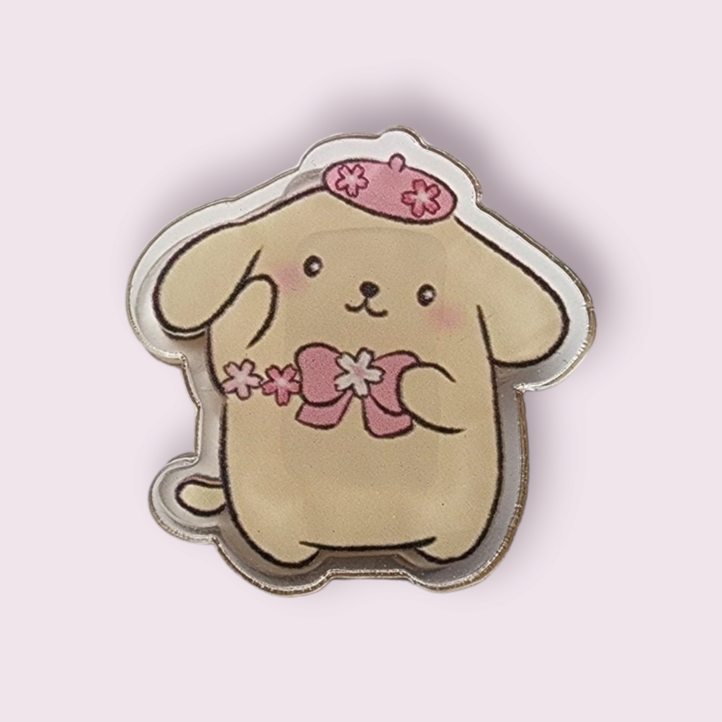 Pompompurin Sakura Paper Clip