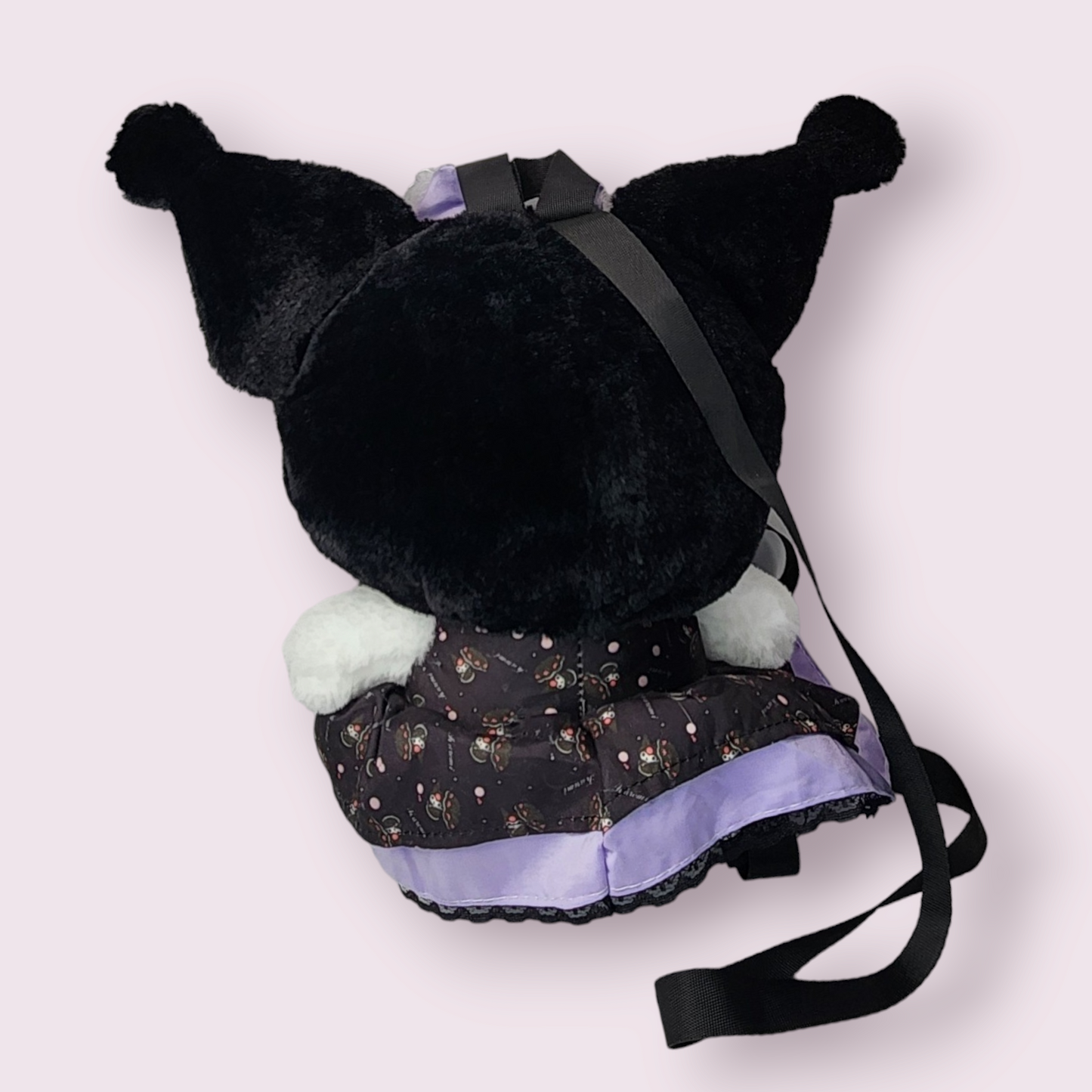 Kuromi Lace Soft Plushie Backpack