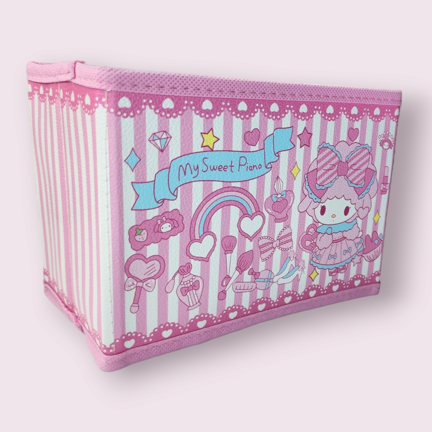 My Sweet Piano Small Fabric Desktop Storage Box