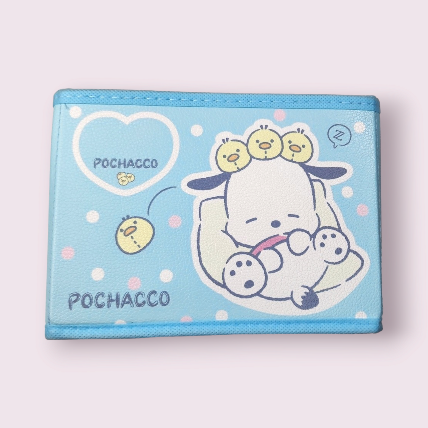 Pochacco Fabric Desktop Storage Box