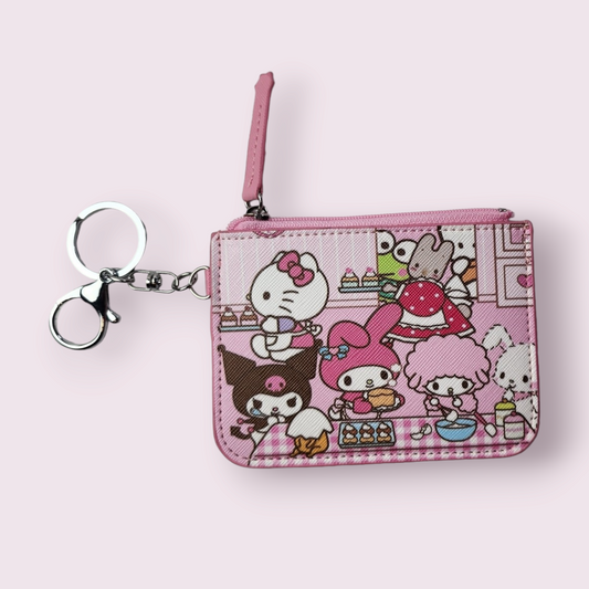 Family Baking Keychain Wallet