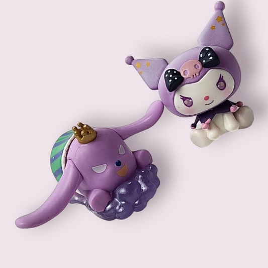 Kuromi & Baku Figure Set 2pc