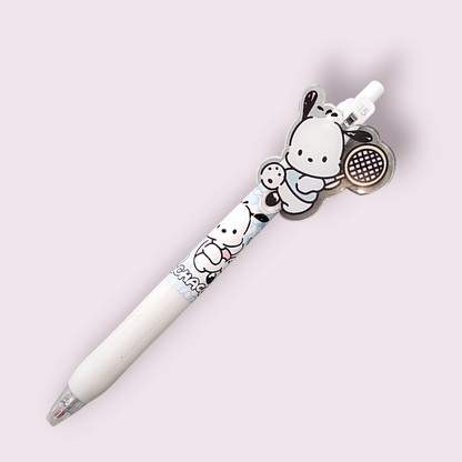 Pochacco Tennis Custom Acrylic Gel Pen