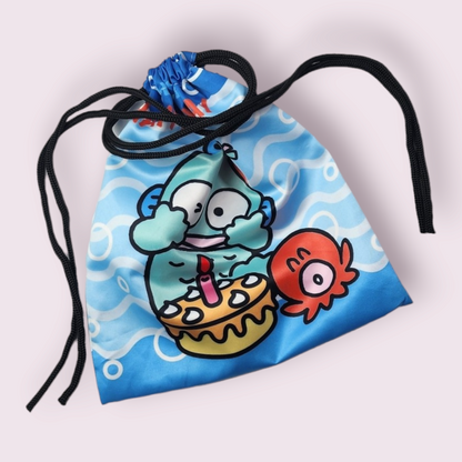 Hangyodon Fishman Birthday Drawstring Bag