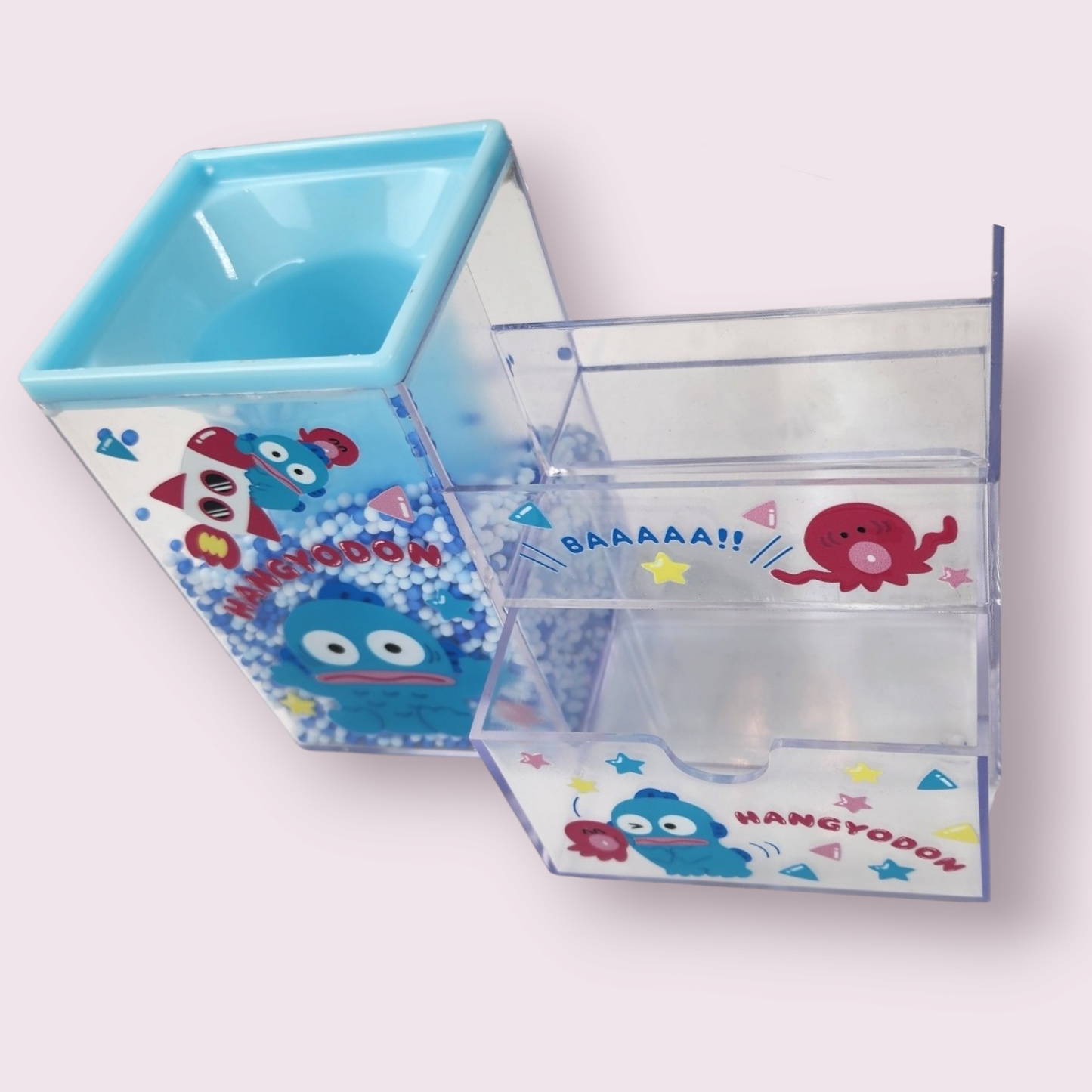 Hangyodon Fishman Transparent Acrylic Pen Holder & Storage