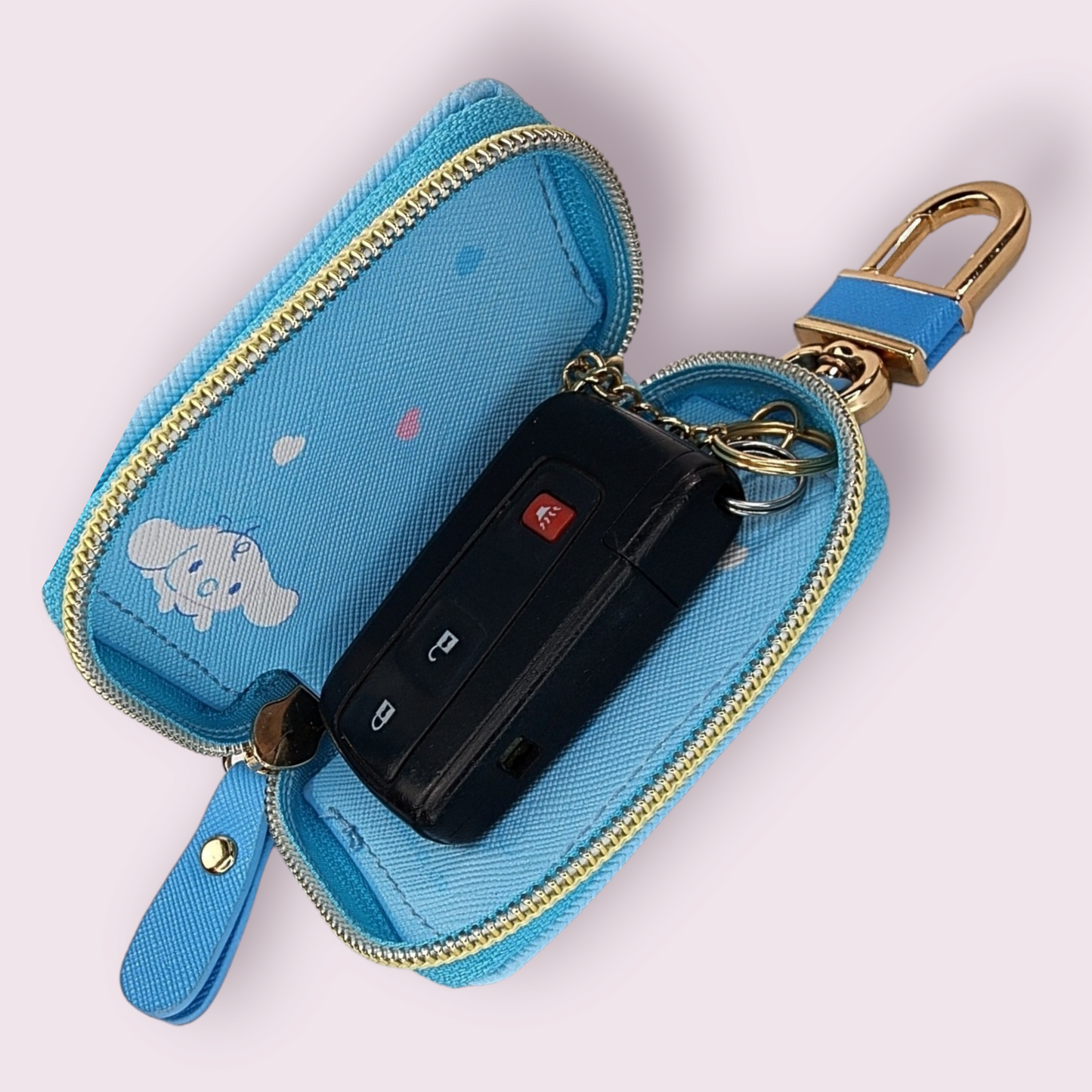 Cinnamoroll & Milk Car Key FOB Holder Case