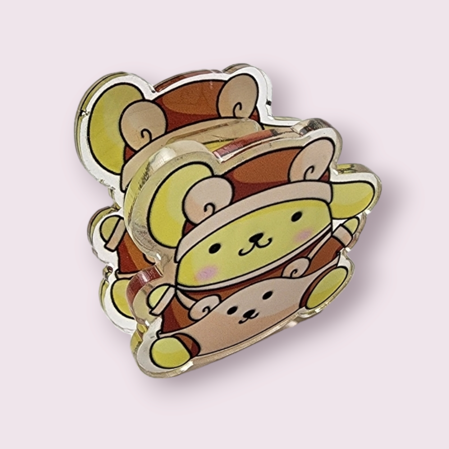 Pompompurin Bear Paper Clip