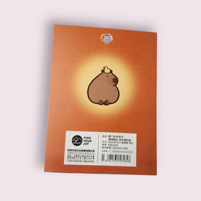 Capybara Ducky Sticky Notes