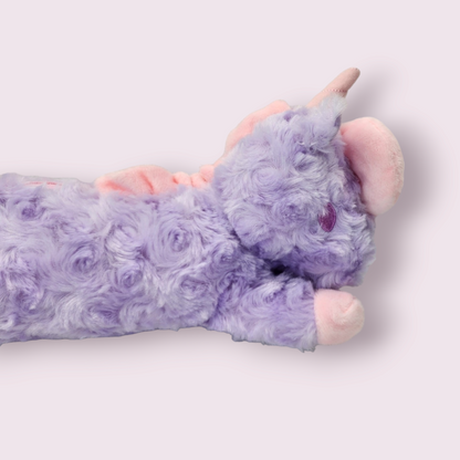 Little Twin Stars Purple Unicorn Plush Pencil Case