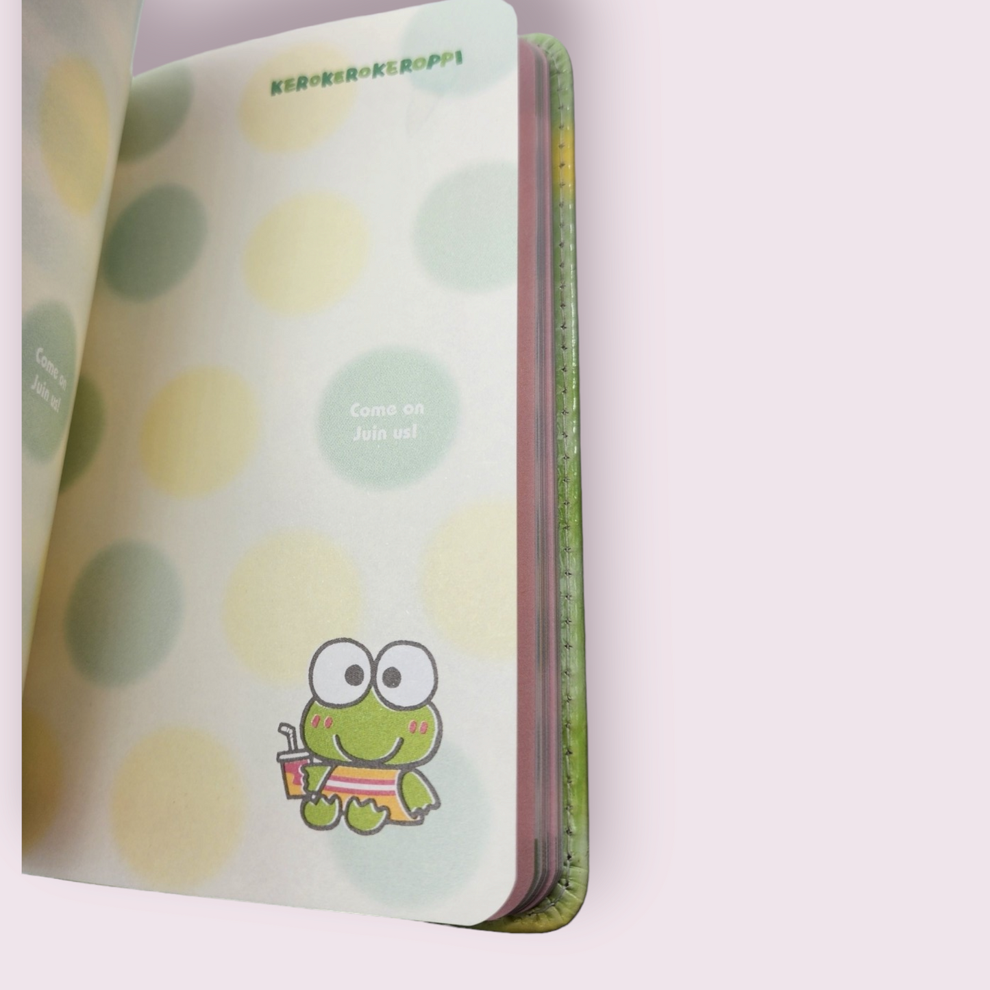 Keroppi Squishy Fidget Notebook