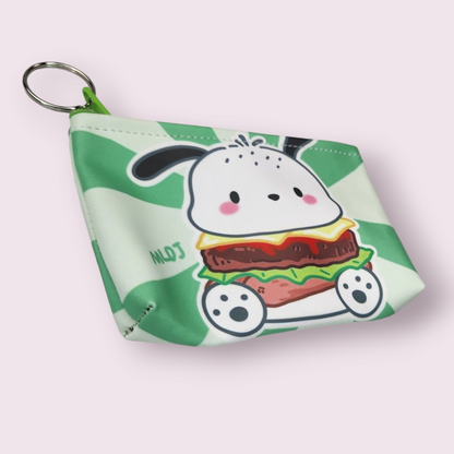 Pochacco Burger Coin Purse Pouch