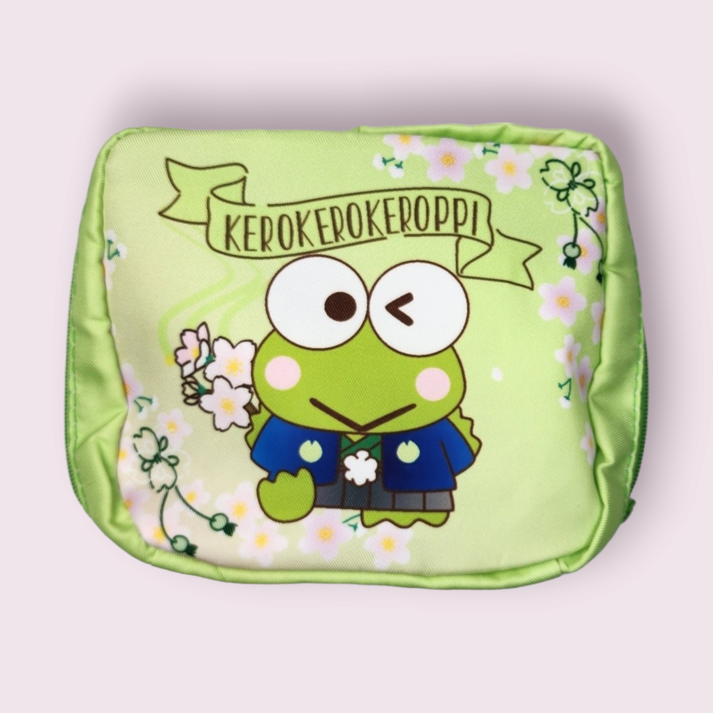 Keroppi Sanitary Zipper Pouch