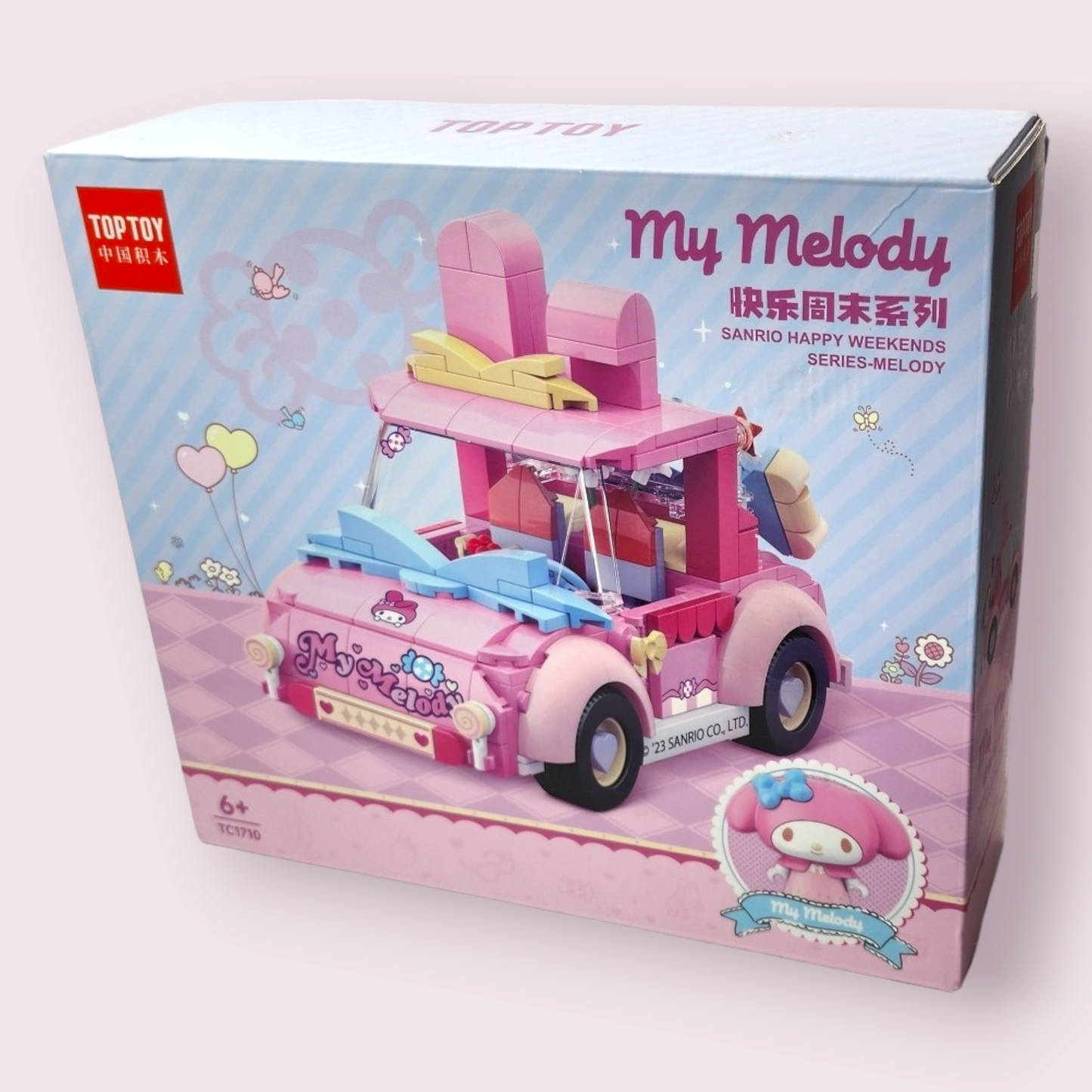 My Melody Car Bricks - Top Toy Happy Weekend Series