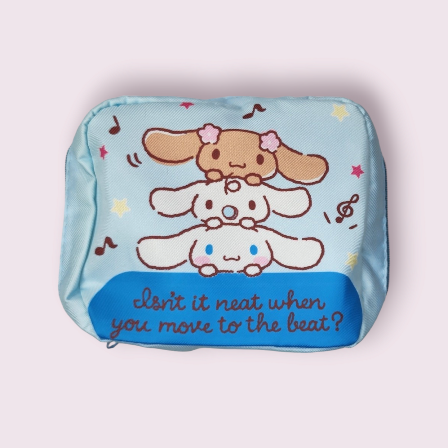 Cinnamoroll Family Sanitary Zipper Pouch