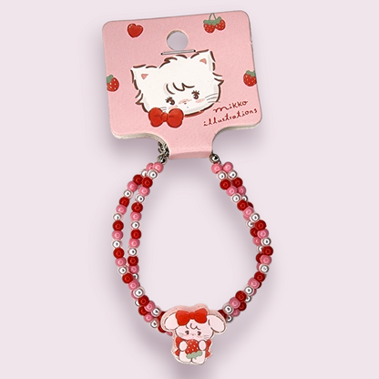 MINISO Cammy Mikko Illustrations Beaded Bracelet