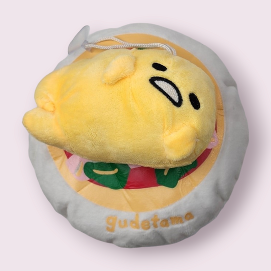 Gudetama Lazy Egg Pizza Plush