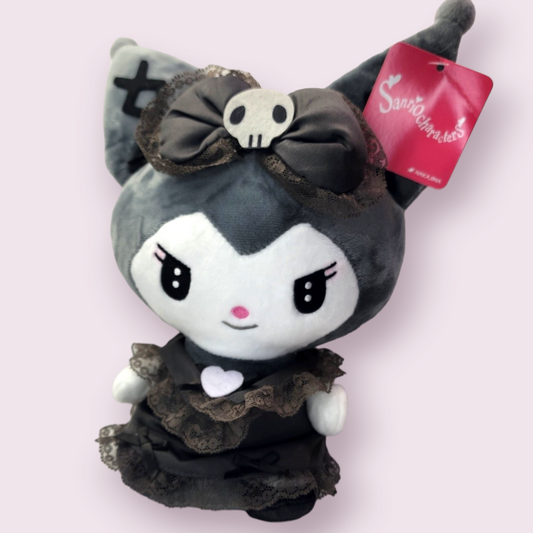 Kuromi Lolita Medium Plush