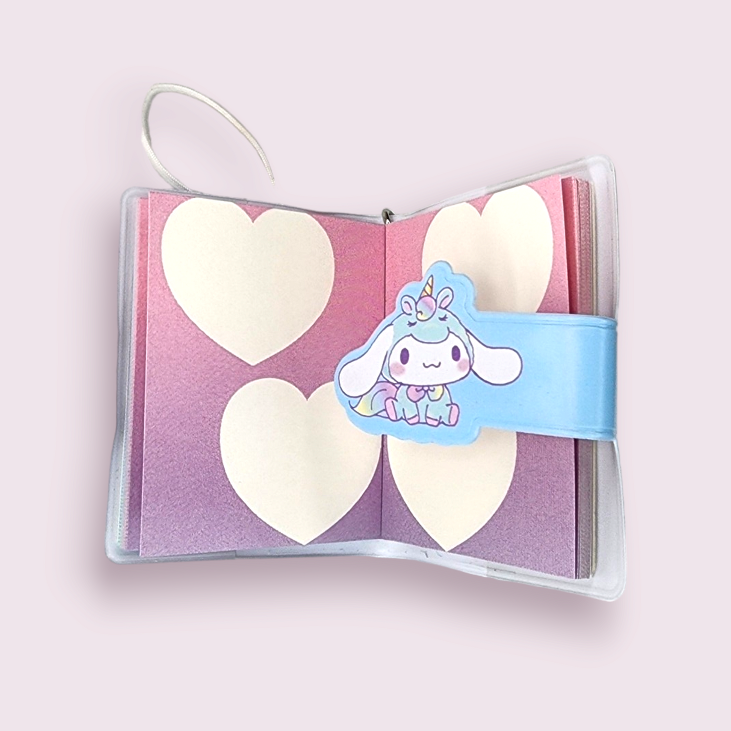 Cinnamoroll Unicorn Mini Keychain Notepad - Tailwind Treasures