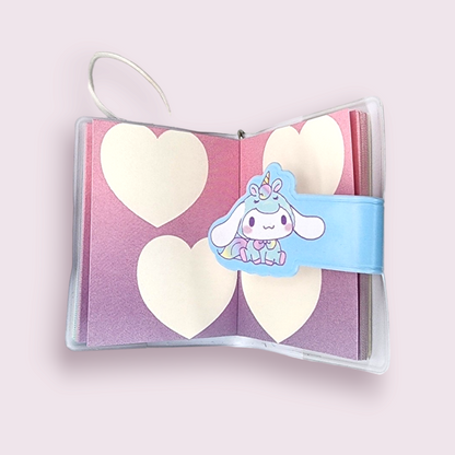 Cinnamoroll Unicorn Mini Keychain Notepad