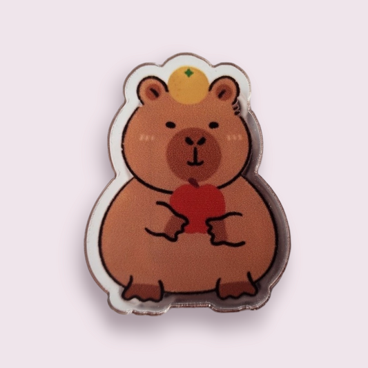 Capybara Fruit Paper Clip