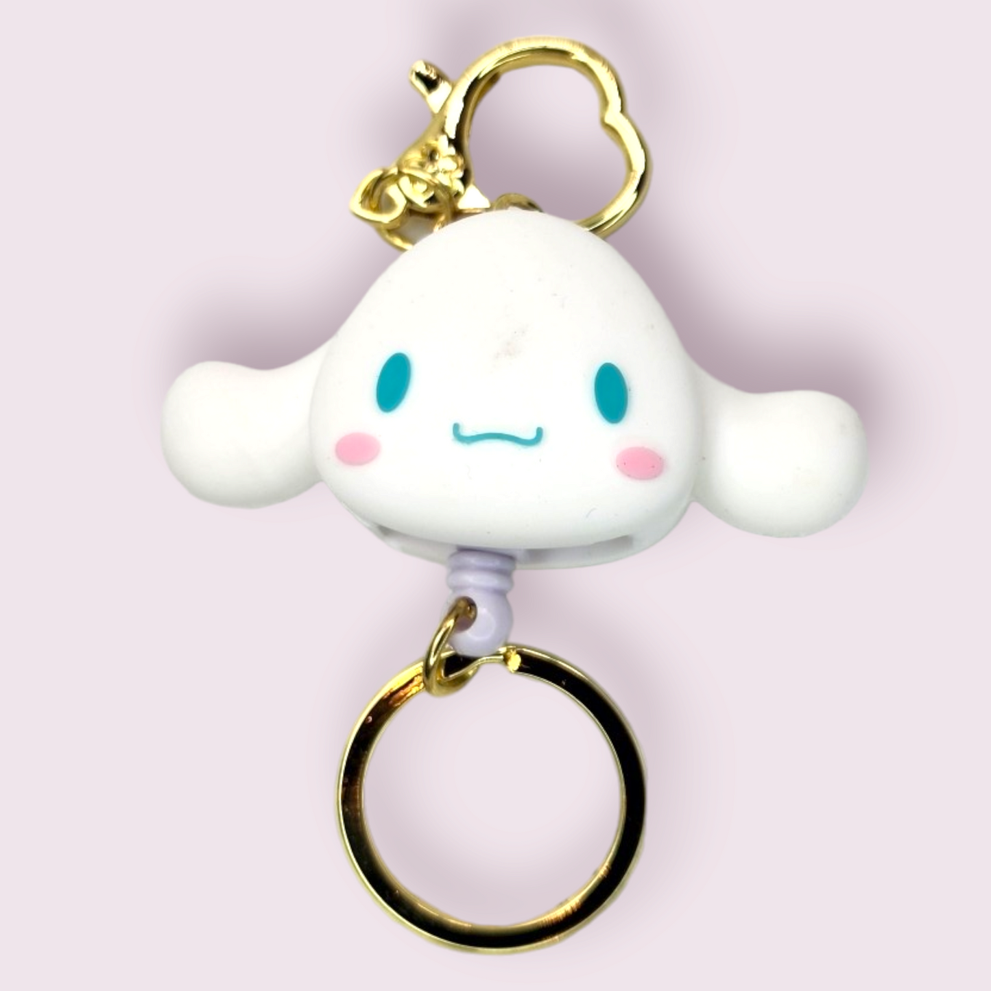 Cinnamoroll Badge Reel Keychain