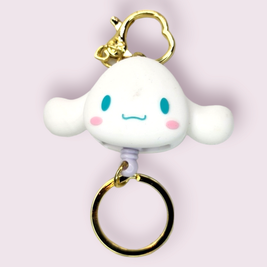 Cinnamoroll Badge Reel Keychain