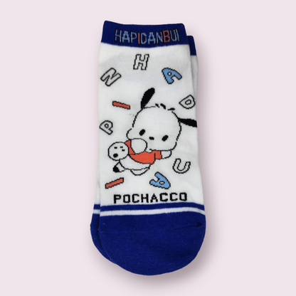 Pochacco Letters Ankle Socks