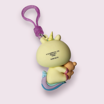 HK Unicorn Clip Keychain