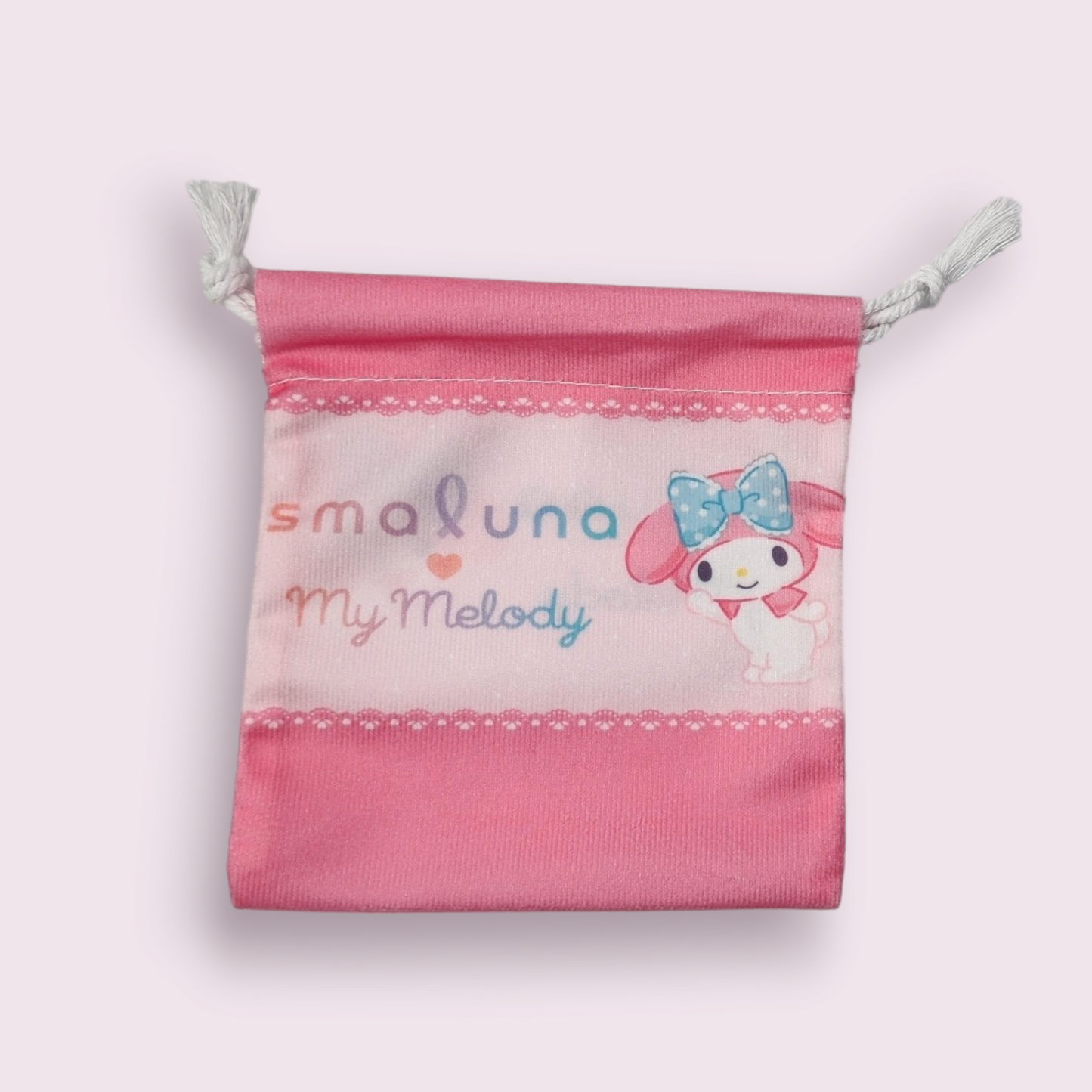 Small My Melody Soft Drawstring Bag