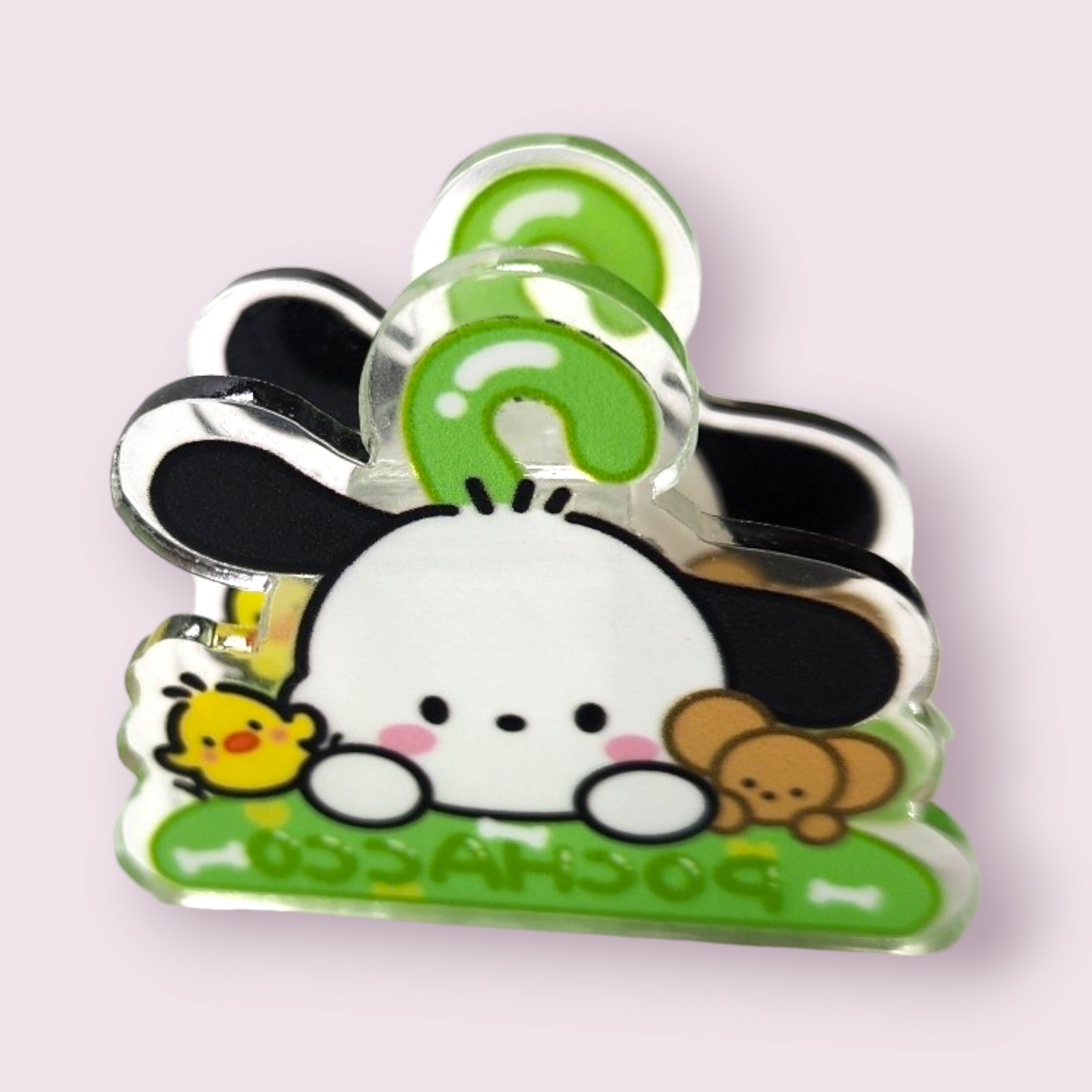 Pochacco Hanger Acrylic Paper Clip