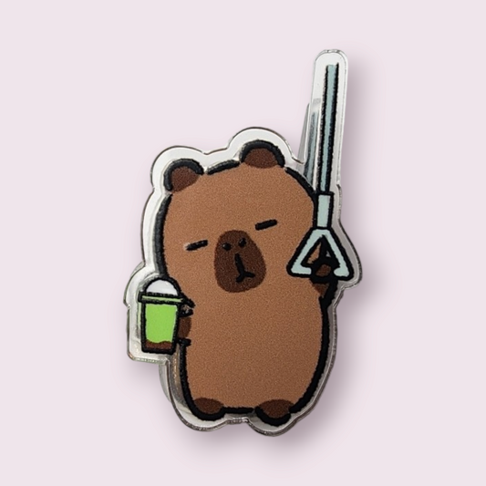 Capybara Fitness Paper Clip