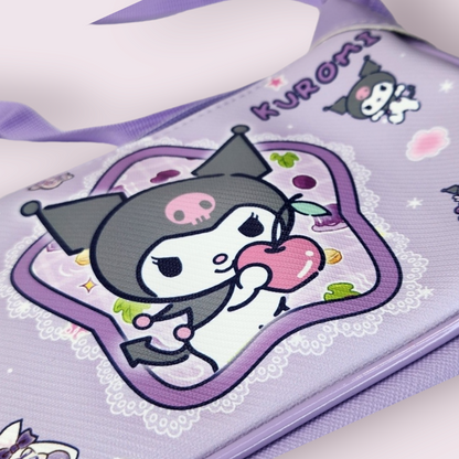 Kuromi Cherry Purple Purse