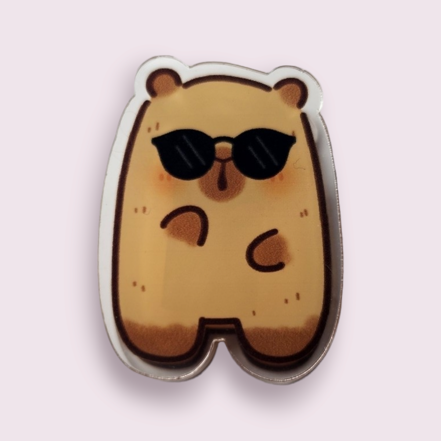 Capybara Cool-ybara Paper Clip