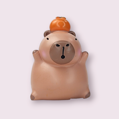 Capybara Orange Figure