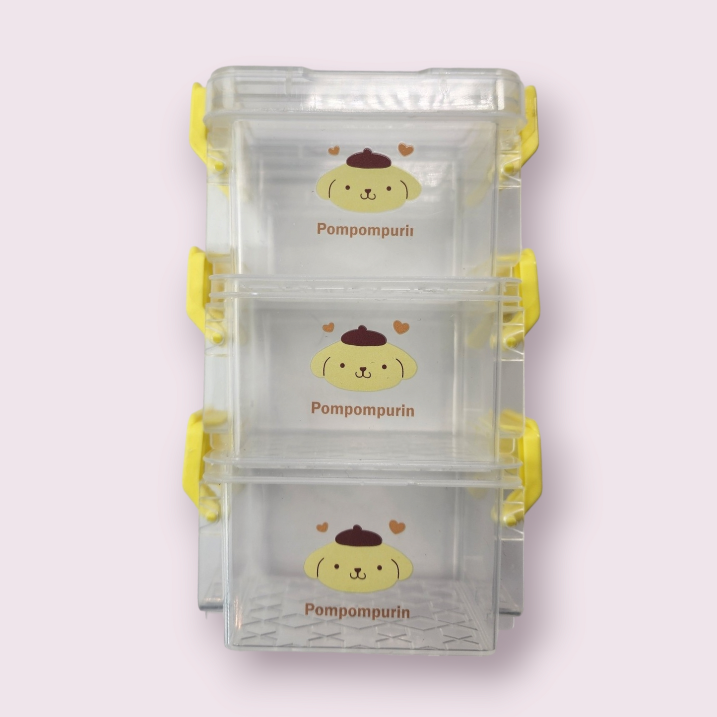 Pompompurin 3-Tier Mini Desktop Storage Boxes