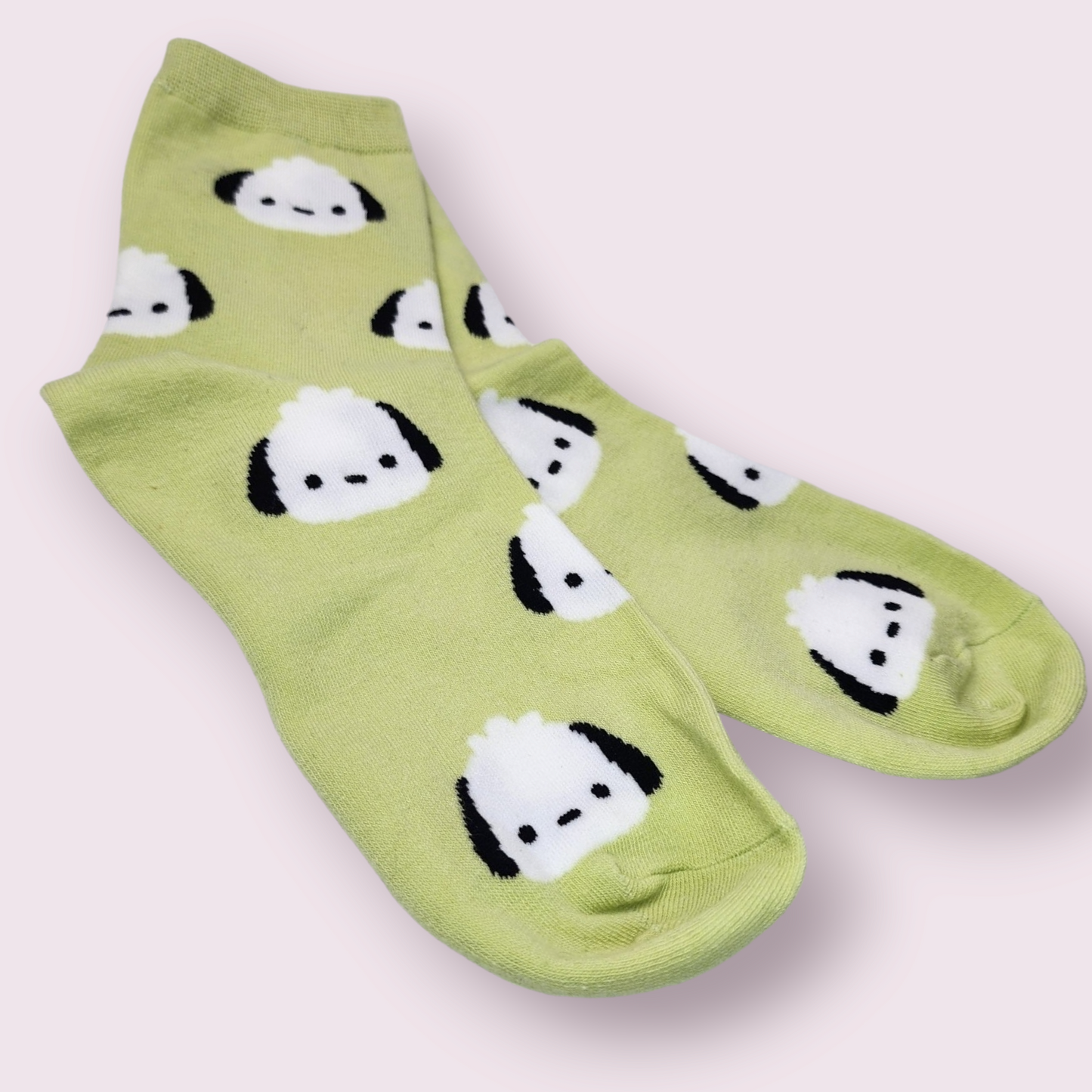 Pochacco Green Crew Socks