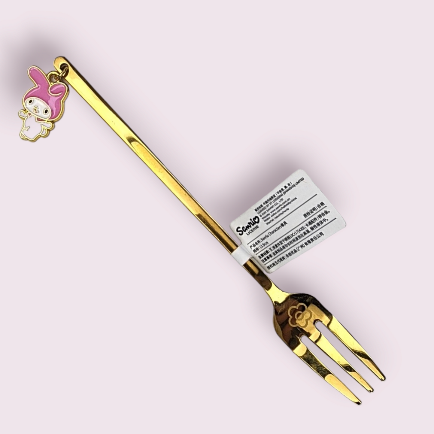 MINISO My Melody Golden Charm Fork or Spoon