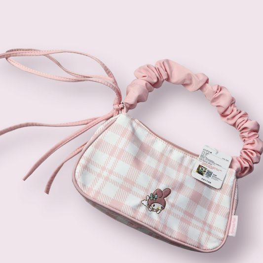 ZGO Tidecolor My Melody Plaid Purse