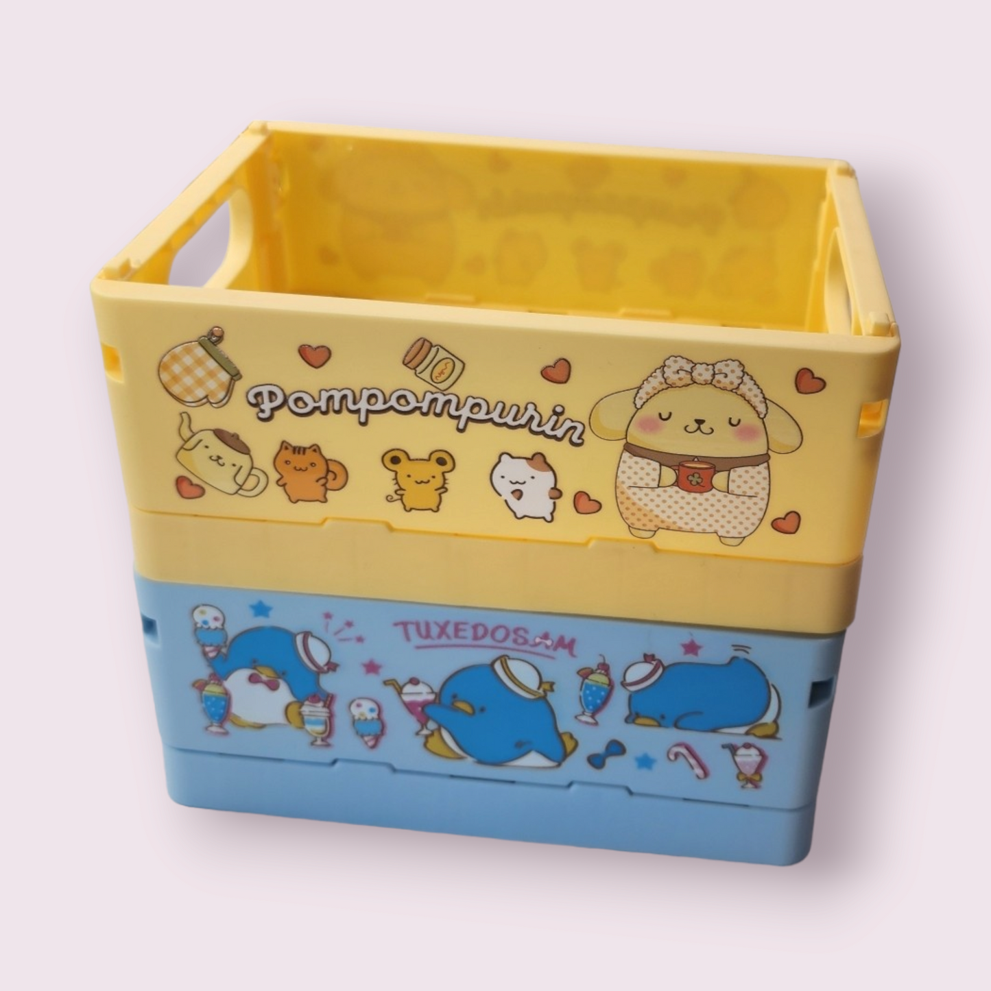 Pochacco Bunny Stackable Plastic Storage Box