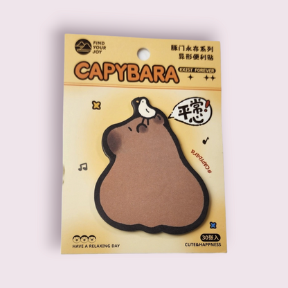 Capybara Bird Sticky Notes