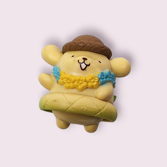 Pompompurin Summer Hawaiian Figure