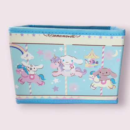 Cinnamoroll Carousel Small Fabric Desktop Storage Box