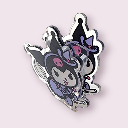 Kuromi Broomstick Larger Paper Clip